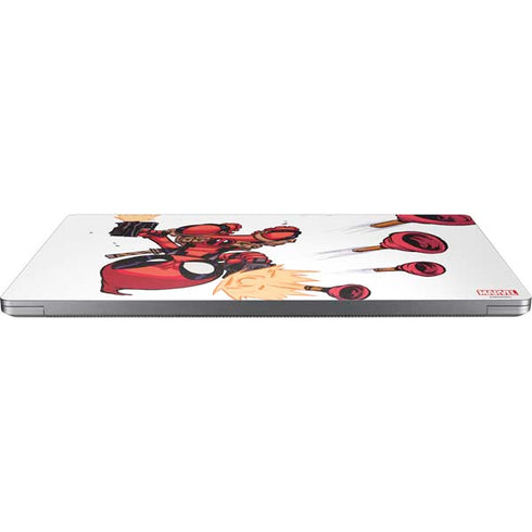 Marvel Deadpool Babypool Shooting Laptop Skins